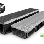 Environmentally-conscious drainage system made from recycled plastic