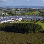 Major construction has started on Manawa Bay, Auckland Airport’s $200 million-plus premium retail centre.