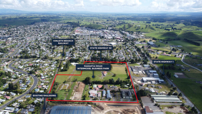 Development of the Maraetai Road Intermodal Business Park in Tokoroa will start this year, with further staged development through to the end of 2024.