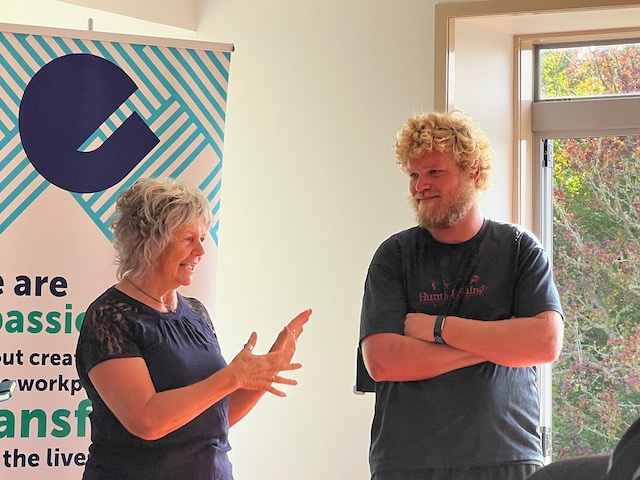 Jeanie Rafills and Pieter Prinsloo.