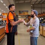 Pete and Grant feature on Mitre 10's current “With you all the Way” ad.